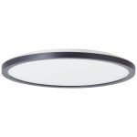 Brilliant Brennan Taklampa Plast Svart Vit 13W 2000lm - 840 Kallvit | 294mm - IP44 - 3-Stegs Dimbar