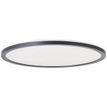 Brilliant Brennan Taklampa Plast Svart Vit 18W 2700lm - 827-840 CCT | 420mm - IP44 - 3-Stegs Dimbar
