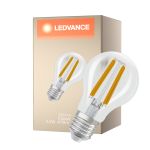 Ledvance Classic LED E27 Päron Filament Klar 2.2W 470lm - 827 Extra Varm Vit | Dimbar - Ersättare 40W