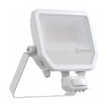 Ledvance LED Strålkastare Aluminium Vit 41W 6000lm 100D - 840 Kallvit | IP65 - Rörelse- Och Ljussensor - Symmetrisk