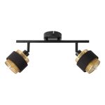 Ledvance Decor Spot Hornet Tak Spot Svart 2x2.8W - 827 Extra Varm Vit | Inkl. 2x E14