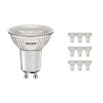 Flerpack 10x Noxion LED Spot GU10 PAR16 4.6W 420lm 36D - 840 Kallvit | Dimbar - Ersättare 50W
