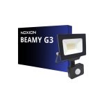 Noxion LED Strålkastare Beamy G3 20W 2200lm 100D - 830 Varm Vit | IP44 - Rörelse- och Ljussensor - Symmetrisk