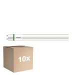 Flerpack 10x Philips Master LED T8 (EM/Mains) Ultra Efficiency 22.1W 4100lm - 840 Kallvit | 150cm - Ersättare 58W