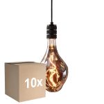 Flerpack 10x Eglo LED Special E27 Filament Smokey 4W 70lm - 818 Extra Varm Vit | Dimbar - Ersättare 25W