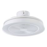 Eglo Takfläkt Vallonia 1 ABS Vit 31.7W 3200lm - 827-865 Justerbar Vit + RGB | Dimbar