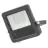 Ledvance Smart+ Wifi LED Strålkastare Mörk Grå 10W 630lm 100D - 830 Varm Vit | IP65 - Dimbar - RGBW - Symmetrisk