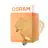 Osram Decor Platt Lamp In Metall Armatur LED E27 Special Matt Guld 3.5W 300lm - 827 Extra Varm Vit | Ersättare 25W