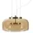 Ledvance Decor Glow Pendellampa Guld 32W 2800lm - 830 Varm Vit | 380mm