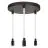 Ledvance Decor Glow Pendellampa Svart 28W 1400lm - 927 Extra Varm Vit | 400mm - Bästa Färgåtergivning