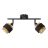 Ledvance Decor Spot Hornet Tak Spot Svart 2x2.8W - 827 Extra Varm Vit | Inkl. 2x E14
