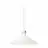 Nordlux Dorina 45 Pendellampa Metall Vit | Passande för 1x E27
