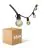 D'Lite LED Ljusslinga Sparkl 15m 4W 250lm - 827 Extra Varm Vit | IP44 - 5x Anslutbar