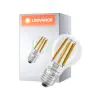 Ledvance Classic Superior LED Lampa E27 Päron Filament Klar 8.2W 1521lm - 827 Extra Varm Vit | Dimbar - Ersättare 100W