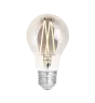 WiZ Smart LED E27 Päron Filament Smoke 6.5W 400lm - 820-850 Justerbar Vit | Dimbar - Ersättare 35W