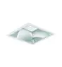 Philips LED Downlight LuxSpace Fyrkant DN572B 10.3W 1350lm 80D - 830 Varm Vit | 214mm - Aluminium Reflektor