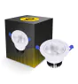 Bright Choice LED Downlight Runda Lutningsbar 12W 960lm 60D - 930 Varm Vit | 110mm - Utskärning   90mm - UGR <19