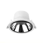 Noxion LED Downlight Apollo 20W 2300lm 60D - 830 Varm Vit | 220mm - Utskärning   200mm - Alu Reflektor - UGR 