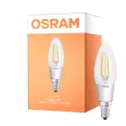 Osram Superstar Classic LED E14 Kronljus Filament Klar 4W 470lm - 822-827 Dim To Warm | Dimbar - Ersättare 40W