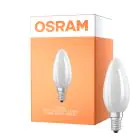 Osram LED Classic E14 Kronljus Filament Matt 1.2W 255lm - 840 Kallvit | Ersättare 25W