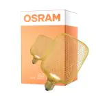 Osram Decor Platt Lamp In Metall Armatur LED E27 Special Matt Guld 3.5W 300lm - 827 Extra Varm Vit | Ersättare 25W