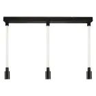 Ledvance Decor Glow Pendellampa Svart 28W 1400lm - 927 Extra Varm Vit | 700mm - Bästa Färgåtergivning