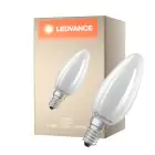 Ledvance LED Classic E14 Kronljus Filament Matt 1.2W 255lm - 840 Kallvit | Ersättare 25W