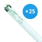 Flerpack 25x Osram T8 Lumilux 18W - 840 Kallvit | 60cm