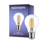 Noxion Lucent Filament LED E27 Päron Klar 4.5W 470lm - 827 Extra Varm Vit | Ersättare 40W
