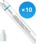 Flerpack 10x Philips LED Rör T8 MASTER Value (EM/Mains) Ultra Output 23W 3700lm - 865 Dagsljus | 150cm - Ersättare 58W