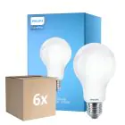 Flerpack 6x Philips Corepro LED Lampa E27 Päron Matt 17.5W 2452lm - 827 Extra Varm Vit | Ersättare 150W