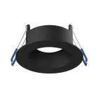Noxion LED Spot Ares Djup ring Svart - med Inre Ring Svart | Utskärning   68mm - incl. GU10 Fitting
