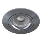 Noxion Infälld Spot Vision MR16 Lutningsbar Grå | 82mm - Utskärning   69mm - IP20 - incl. GU10 Sockel 