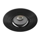 Noxion Infälld Spot Logic MR16 Lutningsbar Svart | 92mm - Utskärning   80mm - IP20 - incl. GU10 Sockel 