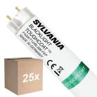 Flerpack 25x Sylvania Blacklight BL368 T12 Toughcoat 40W - 368 UV | 120cm