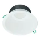 Philips LED Downlight Coreline DN142B Aluminium Vit 9.8W 1200lm 60D - 840 Kallvit | Utskärning   155mm - IP54 - Vit Reflektor